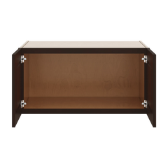 J&K Java Coffee S1 Refrigerator Wall Cabinet - 36" W x 18" H x 27" D