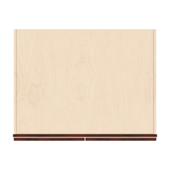 J&K Mahogany J5 Refrigerator Wall Cabinet - 36" W x 18" H x 27" D