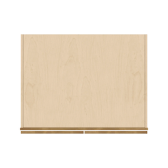 J&K Butterscotch B8 Refrigerator Wall Cabinet - 36" W x 18" H x 27" D