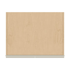 J&K Pebble B6 Refrigerator Wall Cabinet - 36" W x 18" H x 27" D