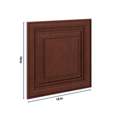 J&K Mahogany J5 Dummy Door Panel 18" W x 18" H
