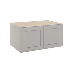 CNC Luxor 5-Piece Misty Grey 36" W X 18" H X 24" D Double Door Wall Cabinet
