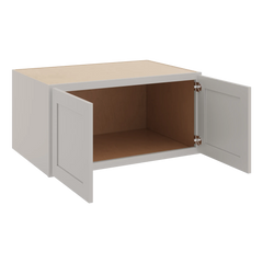 CNC Luxor 5-Piece Misty Grey 36" W X 18" H X 24" D Double Door Wall Cabinet
