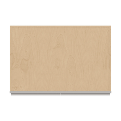 CNC Luxor 5-Piece Misty Grey 36" W X 18" H X 24" D Double Door Wall Cabinet
