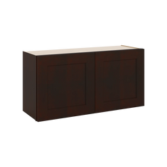 J&K Java Coffee S1 Double Door Wall Cabinet - 36" W x 18" H