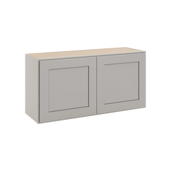 CNC Luxor 5-Piece Misty Grey 36" W X 18" H Double Door Wall Cabinet