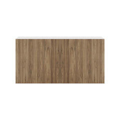 Modernform Cabinet Walnut 36" W X 18" H X 12" D Double Door Wall Cabinet