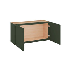 Modernform Cabinet Slim Sage Green 36" W X 18" H X 12" D Double Door Wall Cabinet