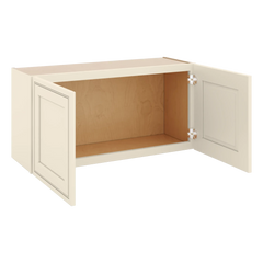 J&K Pearl Glazed H9 Double Door Wall Cabinet - 36" W x 18" H