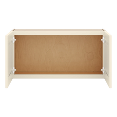 J&K Pearl Glazed H9 Double Door Wall Cabinet - 36" W x 18" H