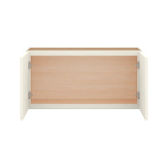 Modernform Cabinet Slim Dove White 36" W X 18" H X 12" D Double Door Wall Cabinet