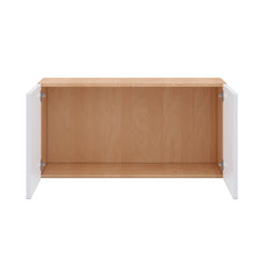 Modernform Cabinet Gloss White 36" W X 18" H X 12" D Double Door Wall Cabinet
