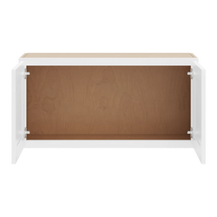 CNC Luxor 5-Piece White 36" W X 18" H Double Door Wall Cabinet