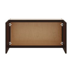 J&K Java Coffee S1 Double Door Wall Cabinet - 36" W x 18" H