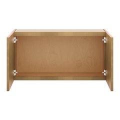 J&K Butterscotch B8 Double Door Wall Cabinet - 36" W x 18" H