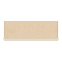 J&K Pearl Glazed H9 Double Door Wall Cabinet - 36" W x 18" H