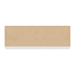 CNC Luxor 5-Piece White 36" W X 18" H Double Door Wall Cabinet