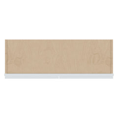 J&K White Shaker S8 Double Door Wall Cabinet - 36" W x 18" H