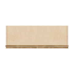 J&K Butterscotch B8 Double Door Wall Cabinet - 36" W x 18" H