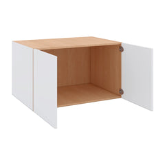 Modernform Cabinet Matte White 36" W X 21" H X 24" D Double Door Wall Cabinet
