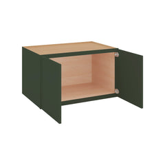 Modernform Cabinet Slim Sage Green 36" W X 21" H X 24" D Double Door Wall Cabinet