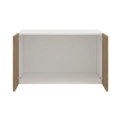 Modernform Cabinet Walnut 36" W X 21" H X 24" D Double Door Wall Cabinet