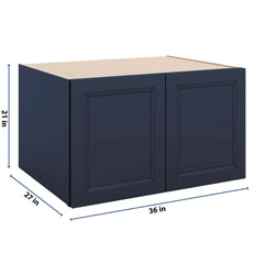 J&K Naval B7 Refrigerator Wall Cabinet - 36" W x 21" H x 27" D