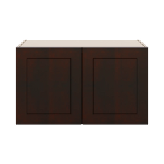 J&K Java Coffee S1 Refrigerator Wall Cabinet - 36" W x 21" H x 27" D