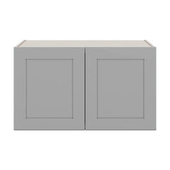 J&K Castle Grey S5 Refrigerator Wall Cabinet - 36" W x 21" H x 27" D