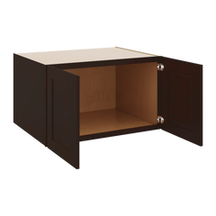 J&K Java Coffee S1 Refrigerator Wall Cabinet - 36" W x 21" H x 27" D