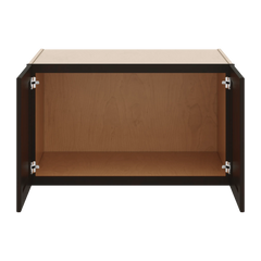 J&K Espresso K8 Refrigerator Wall Cabinet - 36" W x 21" H x 27" D