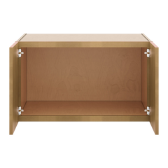 J&K Butterscotch B8 Refrigerator Wall Cabinet - 36" W x 21" H x 27" D
