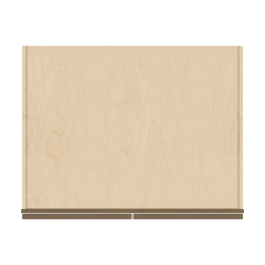 J&K Hazel H8 Refrigerator Wall Cabinet - 36" W x 21" H x 27" D