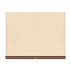 J&K Mahogany J5 Refrigerator Wall Cabinet - 36" W x 21" H x 27" D