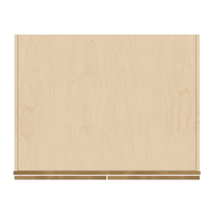 J&K Butterscotch B8 Refrigerator Wall Cabinet - 36" W x 21" H x 27" D