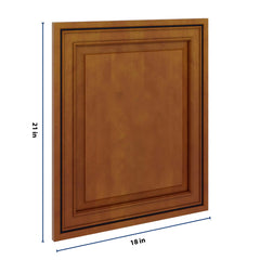 J&K Mocha Glazed K10 Dummy Door Panel 18" W x 21" H