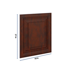 J&K Mahogany J5 Dummy Door Panel 18" W x 21" H