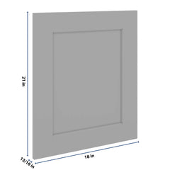 J&K Castle Grey S5 Dummy Door Panel 18" W x 21" H