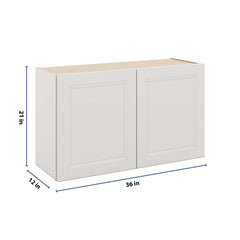 J&K Pure B5 Double Door Wall Cabinet - 36" W x 21" H