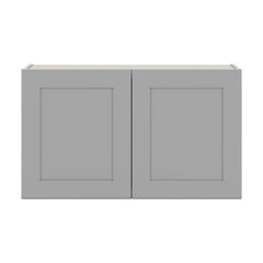 J&K Castle Grey S5 Double Door Wall Cabinet - 36" W x 21" H