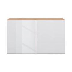 Modernform Cabinet Gloss White 36" W X 21" H X 12" D Double Door Wall Cabinet