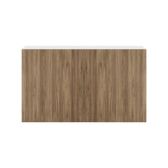 Modernform Cabinet Walnut 36" W X 21" H X 12" D Double Door Wall Cabinet