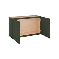 Modernform Cabinet Slim Sage Green 36" W X 21" H X 12" D Double Door Wall Cabinet