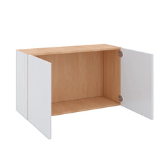 Modernform Cabinet Gloss White 36" W X 21" H X 12" D Double Door Wall Cabinet