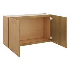 J&K Butterscotch B8 Double Door Wall Cabinet - 36" W x 21" H