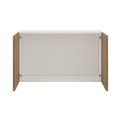 Modernform Cabinet Walnut 36" W X 21" H X 12" D Double Door Wall Cabinet