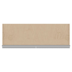 J&K Castle Grey S5 Double Door Wall Cabinet - 36" W x 21" H