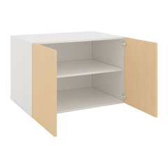 Modernform Cabinet Natural Oak 36" W X 24" H X 24" D Double Door Wall Cabinet
