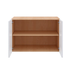 Modernform Cabinet Gloss White 36" W X 24" H X 24" D Double Door Wall Cabinet