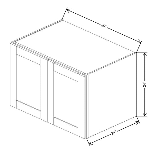 Fabuwood Value Premium Hallmark Frost 36"W X 24"H X 24"Deep Wall